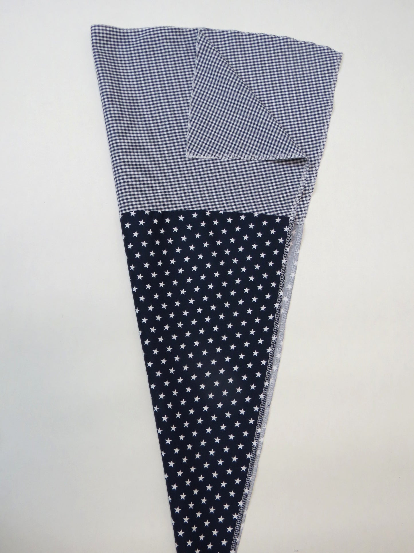 Schultüte Stoffbezug zum selbst verzieren für 70cm Papprohling DIY Nähset Zuckertüte