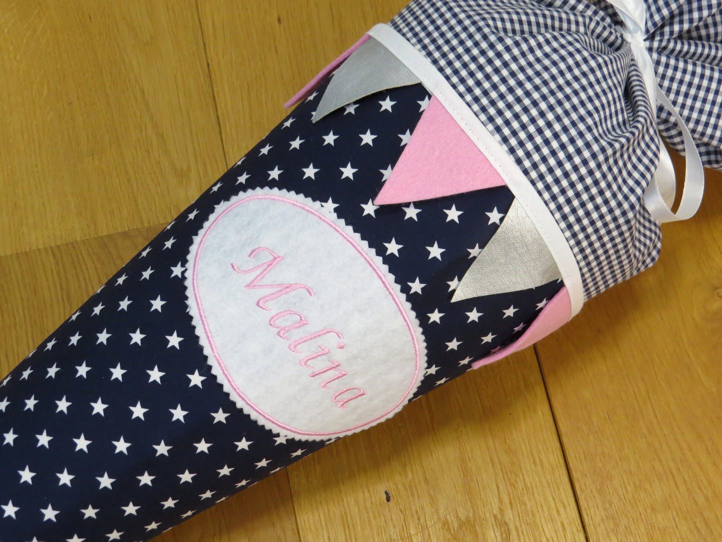 Namensschild Aufnäher Bügelbild