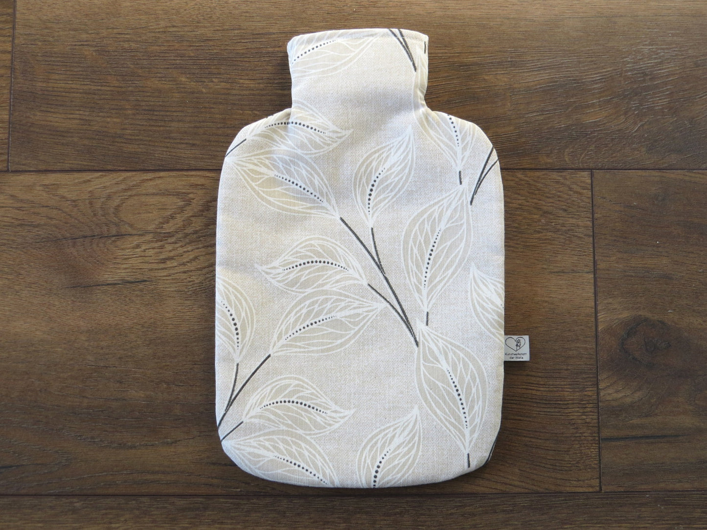 Wärmflasche 2 Liter Zweige natur