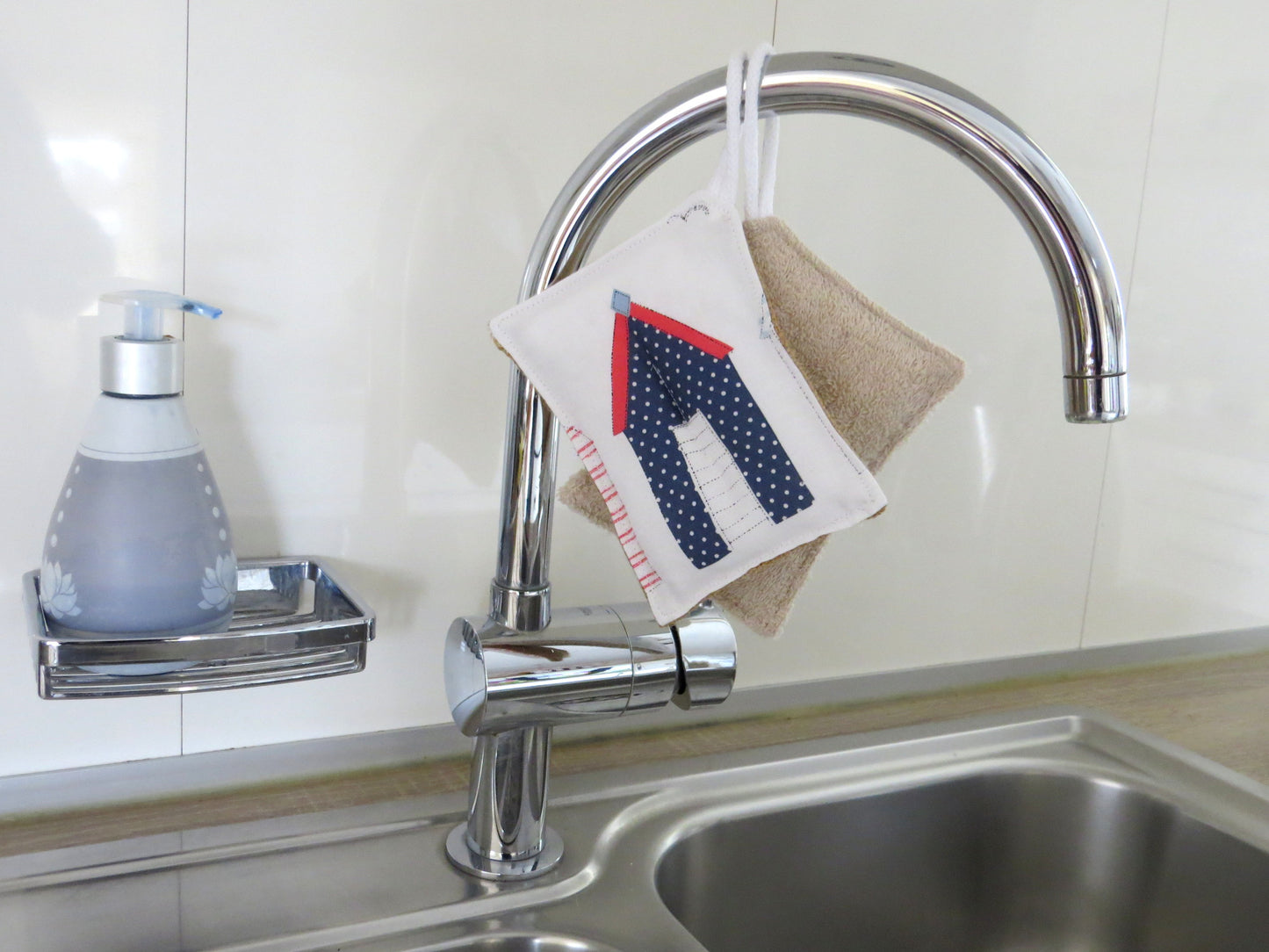 2 Spülschwämme nachhaltig plastikfrei Zero Waste Strandhäuschen