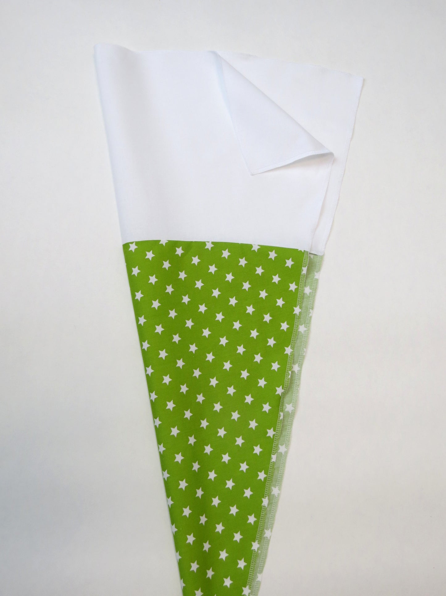 Schultüte Stoffbezug zum selbst verzieren für 70cm Papprohling DIY Nähset  Zuckertüte