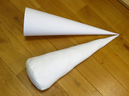 Set für 70cm Stoffschultüten Papprohling und Kissen