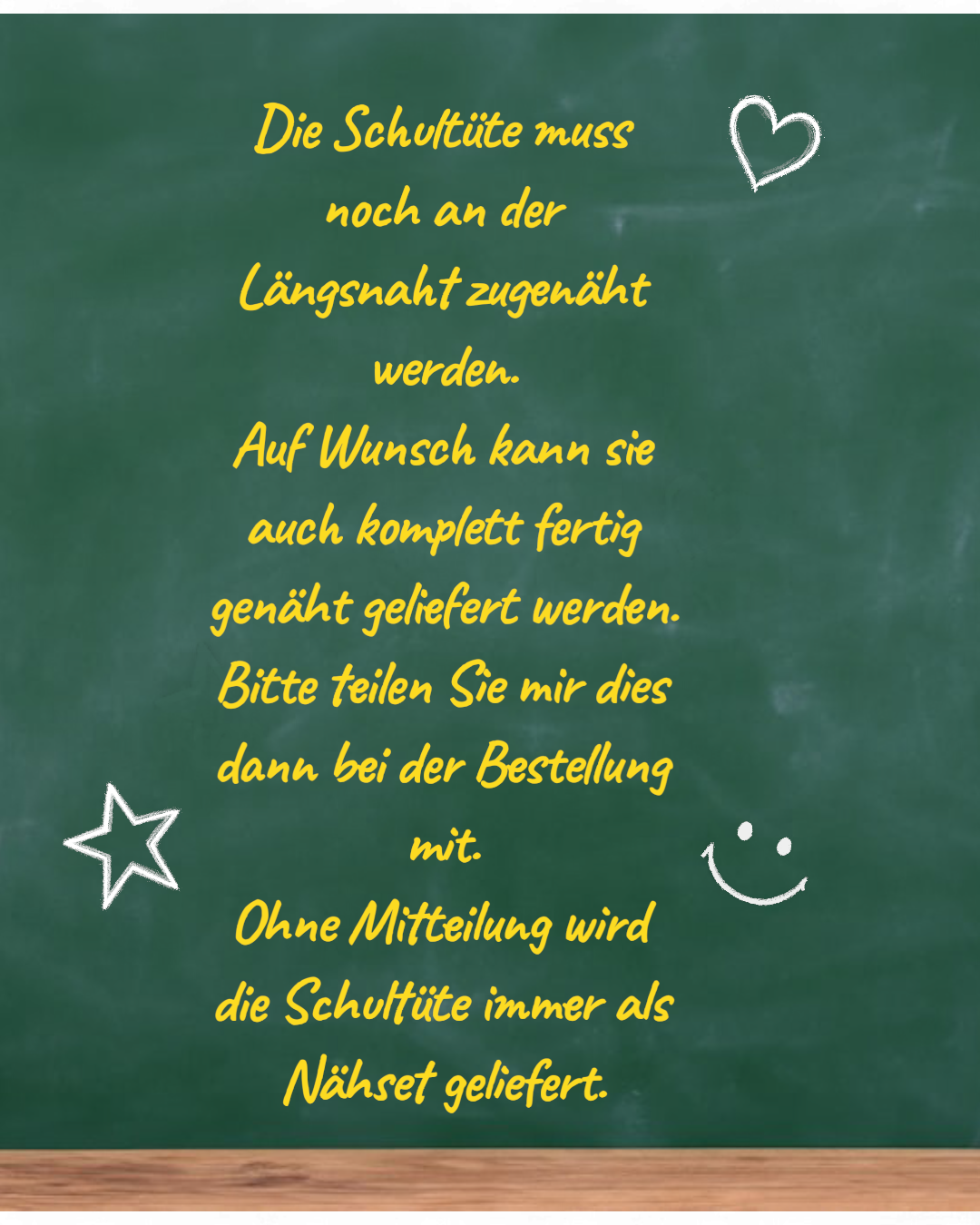 Schultüte Fußball Stoffbezug zum selbst verzieren für 70cm Papprohling DIY Nähset Zuckertüte